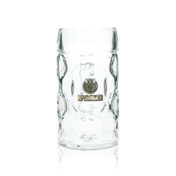 Faxe beer glass 1l mug contour glasses Seidel Denmark...