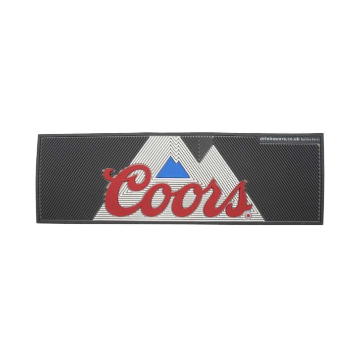 Coors Beer Bar Mat Rubber USA Glasses Draining Mat Runner Gastro Bar Beer