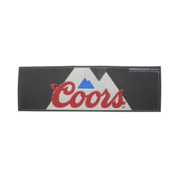 Coors Beer Bar Mat Rubber USA Glasses Draining Mat Runner...