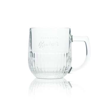 Budweiser beer glass 0,3l mug relief contour glasses...