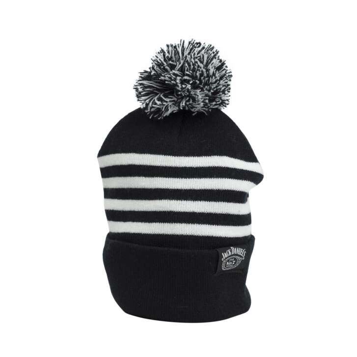 Jack Daniels Beanie Bobble Knitted Hat Cap Warming Hat Winter Ski Snow