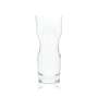 6x Afri Cola soft drink glass 0.2l tumbler long drink glasses contour Gastro Limo