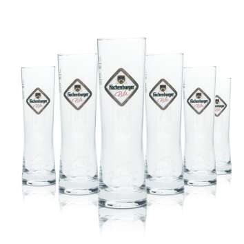 6x Hachenburger Beer Glass 0,2l Mug Cup Goblet Glasses...
