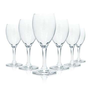 6x Rhenser water glass 0.1l goblet flute tulip goblet...