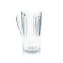Liqueur 43 glass 1l carafe pitcher contour relief jug handle jug gastro glasses