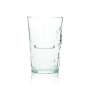 6x Heineken Beer Glass 0,25l Mug Cup Silver Glasses Gastro Bar Pub Pint