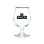 6x Hertog Jan Beer Glass 0.25l Tulip Goblet Gold Rim Glasses Gastro Bar Craft