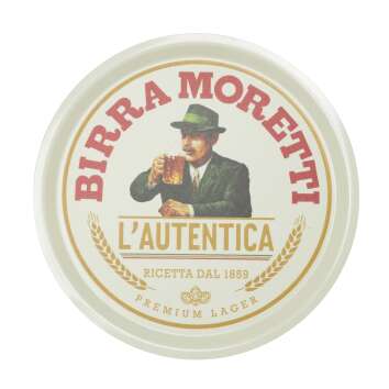 Birra Moretti beer tray serving waiter glasses gastro...