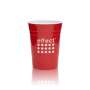 Effect Cup 0,3l Reusable Red Cup Plastic Glasses Beer Pong Glass Plastic