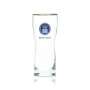6x HB Munich Beer Glass 0,3l Mug Gold Rim Glasses Brewery Bavaria Gastro Bar