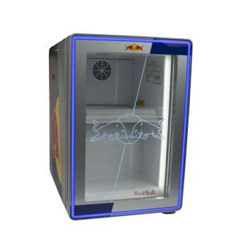 Red Bull Refrigerator LED Baby Cooler Fridge Gastro Cans...