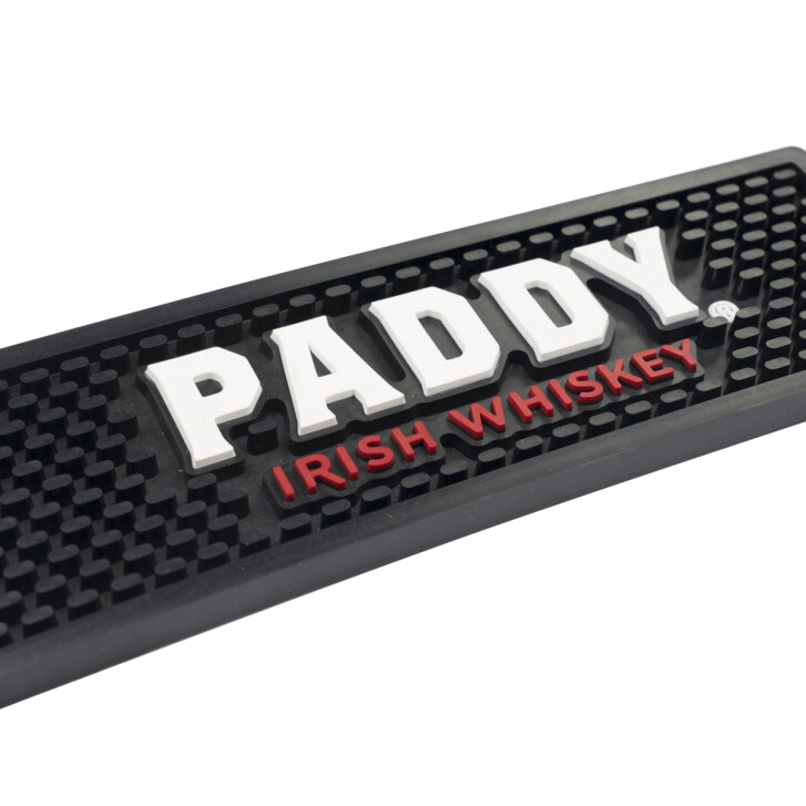 Paddy Whiskey Bar Mat Runner Drip Spill Coaster Mat Bar Gastro Rubber