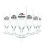 6x Einbecker beer glass 0,2l goblet tulip brewers pilsner glasses brewery gastro