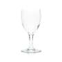 6x Auburg spring water glass 0.1l tulip drinking flute glasses mineral spring soda