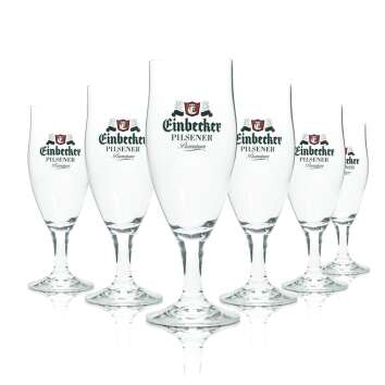 6x Einbecker beer glass 0.3l goblet tulip goblet glasses...