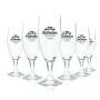 6x Einbecker beer glass 0.3l goblet tulip goblet glasses Ikaria Premium Pils Gastro