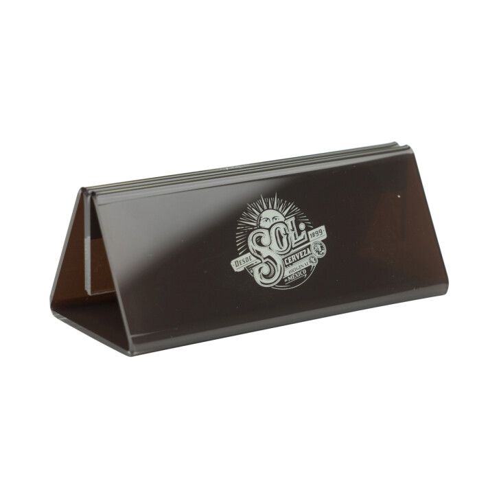 Sol Beer Table Display Menu Card Holder Restaurant Food Advertising Place Card Cafe