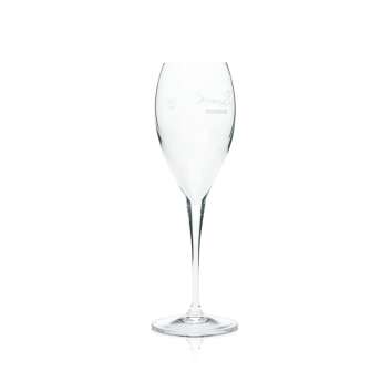 6x Devaux champagne glass 0.1l flute bowl oak wine...