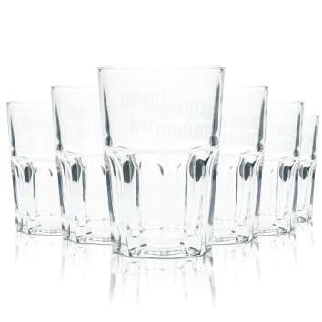 6x Southern Comfort whiskey glass 0.3l long drink contour...
