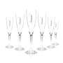 6x Mumm sparkling wine glass 0,1l flute bowl Prosecco Champagne style glasses G.H. Gastro