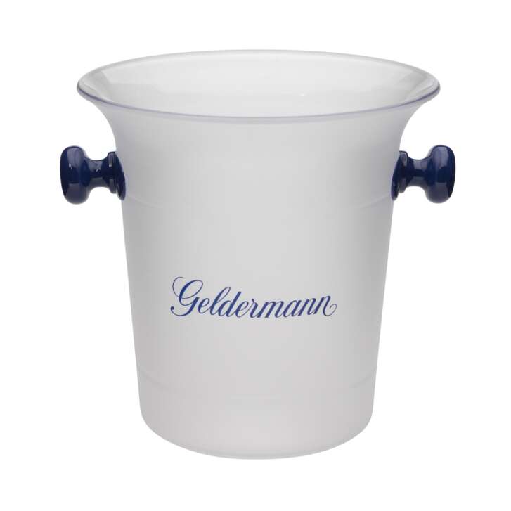 Geldermann Bottle Cooler Sparkling Wine Frosted Container Box Cooler Ice Cubes Gastro Iso