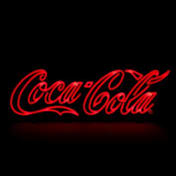Coca Cola neon sign LED neon sign display wall sign...