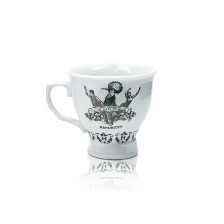 Hendricks gin glass 0,1l design tea cup handle glasses tea cup coffee English