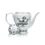 Hendricks Gin Jug 0,5l Handle Tea Pot Glasses Cup Tea Cup English Britain