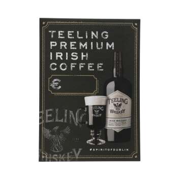 Teeling Whiskey table display A5 Irish Coffee advertising...