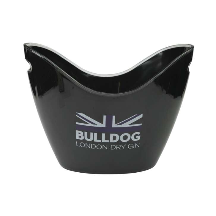 Bulldog Gin Bottle Cooler Ice Cube Container Cooler Box Gastro Club Bar Thermo