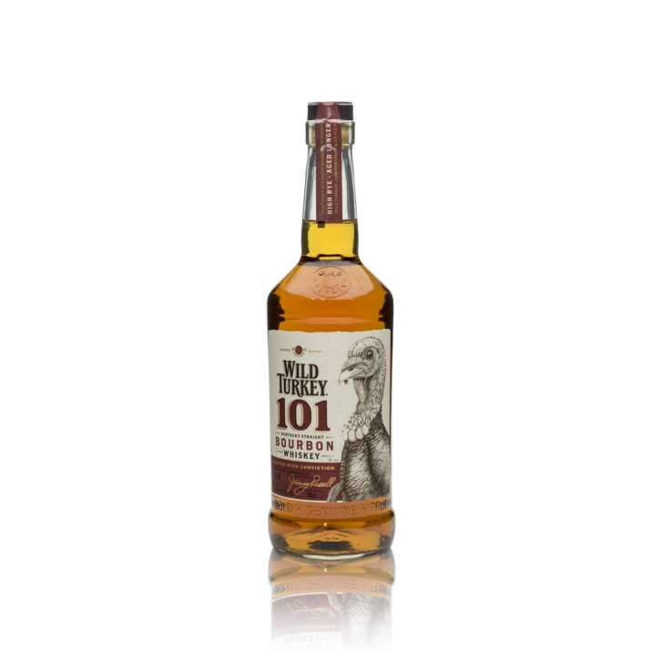 1 Wild Turkey Whiskey bottle 0,7l 50,5% vol. "101" new