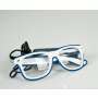 1x Belvedere Vodka sunglasses LED glasses blue frame