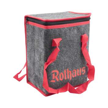 Rothaus Beer Cooler Bag Insulated Six Pack Sixer Felt...