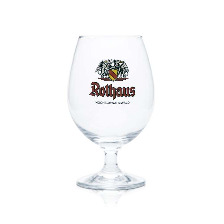 1 Rothaus beer glass 0,4l tulip/ball Ritzenhoff new