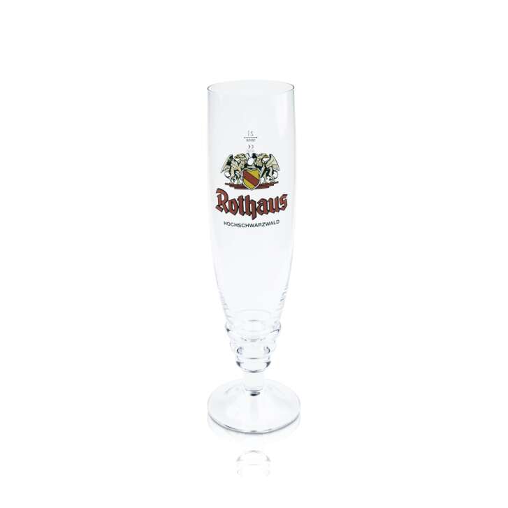Rothaus glass 2L XL goblet tulip beer glasses Baden Black Forest Pils Brewery Pils