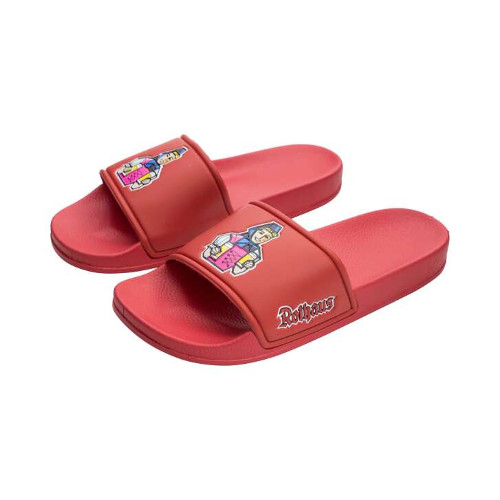 Rothaus flip-flops Beer flip-flops Size 43 Slippers Festival Swimming pool Sports Home