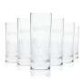 6x De Kuyper long drink glass 0,3l mug design print glasses liqueur Netherlands Bar