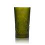 6x Needle Gin Longdrink Glass 0,3l Masterpiece Frosted-Green Tumbler Glasses Tonic