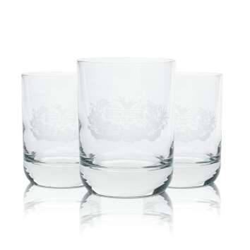 3x Don Papa Rum Glass 0,2l Tumbler Longdrink Glasses Gift...