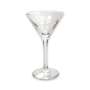 6x Martini vermouth glass bowl cocktail