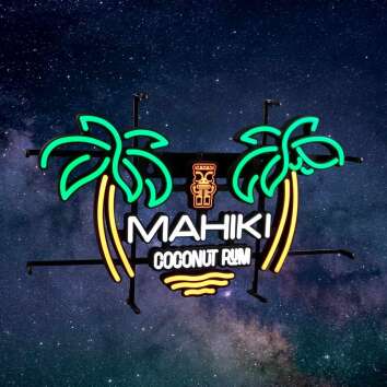 Mahiki neon sign LED neon sign palm island indoor...