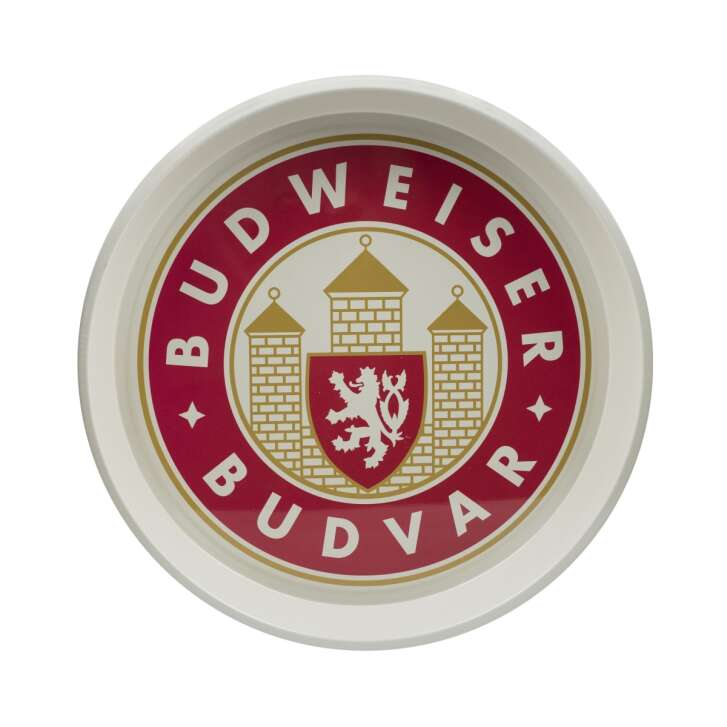 Budweiser Serving Tray Budvar Ø35cm Gastro Waiter Upper Bar Beer Tray Servic
